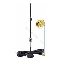 광접속기 와이파이 2 4ghz 5ghz 5 8ghz 9dbi 마그네틱 베이스 rp sma 남성 여성 안테나 와이파이 라우터 무선 네트워크 카드 usb 어댑터 카메라