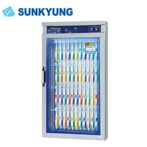 선경산업 칫솔소독기 칫솔80개 자외선살균소독 열풍건조 보관 용이 (SK-UV72)
