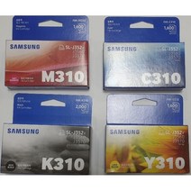 (M)삼성 INK-K310 C310 M310 Y310 정품잉크 SL J3520 3523 3525, 4색세트