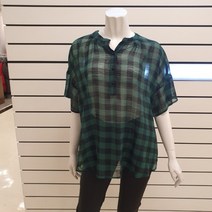 아르떼 아르테 체크무늬 블라우스 DKBPWB570