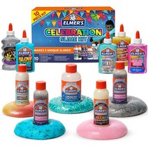 엘머 Elmers 축하 슬라임 키트 미국