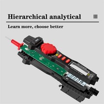 멀티미터 측정기 전류 접지 전기 테스터기 전압 추천 Digital Multimeter A3004 Non Contact AC/for Meter, 한개옵션0