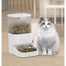 강아지 급식기 자동 무선 사료 급여기 배식기 반려동물 강아지 고양이 피더, 1. 1. 6L