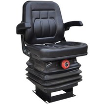 중장비 시트 의자 지게차 굴삭기 어태치먼트 부속 카, 팔걸이와 머리받침 있음