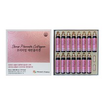 [영양제선물세트] 네이처스패밀리 프리미엄 태반 콜라겐 앰플 (쇼핑백포함), 15병, 20ml