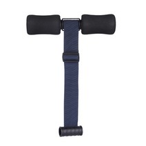 스쿼트기계 스퀴트머신기 스쿼트운동 1Pcs Hamstring Curl Strap Sit Up Machine Nordic Home Workout for, 01 Black