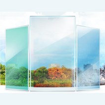 자외선차단 사계절 썬팅 단열 창문필름 화이트 5M 보온필름 유리창단열 유리단열필름 샤시단열