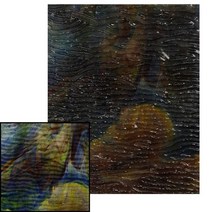 스테인드글라스시트지 글라스데코 스테인드글라스재료 사각형 유리 모자이크 타일 투명 스테인드 조각 제작 공예용 돌 취미 아트 벽 장식, 13