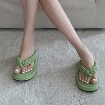 오너클랜 여자 꼬임스트랩 쪼리 여름 슬리퍼 바캉스 휴가 비치