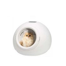 애완동물 건조상자 펫드라이룸 강아지 고양이 건조기, 원형 기본 건조함