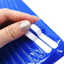 휠 반사스티커 1set 파랑 오토바이 자전거 바퀴 튜닝 야간안전운전