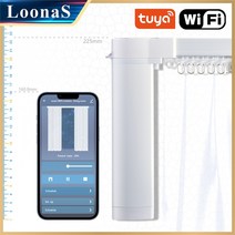 3 세대 짧은 Tuya Wifi 전기 스마트 커튼 모터 동력 시스템 트랙로드 지능형 지원 Alexa Google Assist 자동커튼 3세대 tuya wifi전동커튼, CN, Standard set 1.2m, EU plug