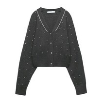 ZARA 펄 니트 재킷 스웨터 9598181