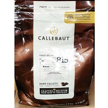 초코렛 초콜렛 다크 초콜릿 칼리바우트 2.5kg 업소용 초콜릿/다크/카카오바리/초코렛/초콜렛빙수재료/식자재/식자제/식자재쇼핑몰/식자재마트, 단일 수량