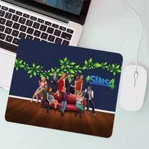 롤 게이밍 장패드 The Sims 4 소형 게임용 마우스 패드 PC 게이머 키보드 컴퓨터 사무실 매트 노트북 매트, 11 A11_02 LockEdge250x200x2mm, 1개