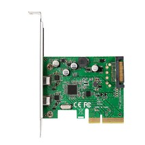 NEXT-322TCC USB 3.1 Gen2 Type-C 2포트10G PCI-E 카드 슬림PC 브라켓제공