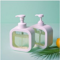 눌러 리필 공병 디스펜서 500ml 거품형 일반형 손세정제통 핸드워시통 주방세제디스펜서, No.01 공병 디스펜서 일반형