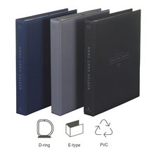 WEJ823699실키명함철 500명분 명함철 명함보관 명함책 일반명함철 사무용명함첩, 검정(417531)