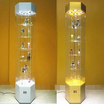 아크릴 피규어장 선반 디스플레이 쇼케이스 진열장, 1.6m i+ 레드