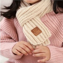 [KC인증] 120X9cm 아동 유아 니트 쁘띠목도리 도매꾹 크리스마스 선물 구성