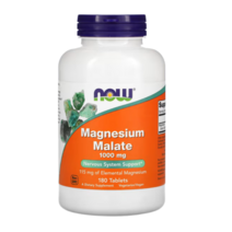 나우푸드 말산 말레이트 마그네슘 Now Magnesium Malate 1000 180정
