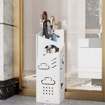 디디에이 장우산 단우산 동시 거치가 가능한 디자인 우산 거치대, 1개, 화이트