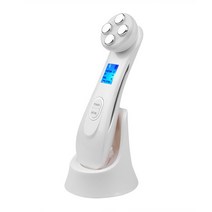 Ems 페이셜 메조테라피 일렉트로포레이션 Rf 무선 주파수 Led 광자 페이스 리프팅 타이트 링클 제거 스킨, 02 Without Box WT