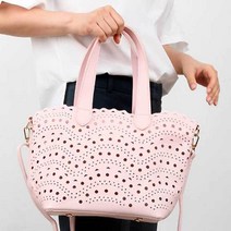 더퍼플 러블리 펀칭 쇼퍼백 숄더백 토트백 트랜디 패션crossbody bag 숄더백 미니백 크로스백 핸드백 여성가방 여성숄더백 버킷백 여성핸드백 여성크로스백 여성토트백 미니크로스백 여성미니크로스백 에코백 쇼퍼백