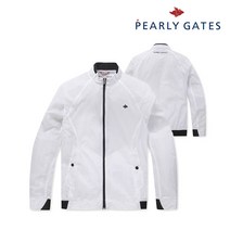 파리게이츠 골프 pearlygatesgolf남성 반하이넥 배색 점퍼 P51192JP202_WH, 7[110], WH