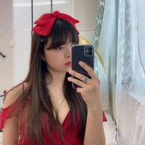 왕리본 단발 명품 하이틴 귀 안아픈 꼬임 연예인 제니 아이유 헤어밴드 머리 띠