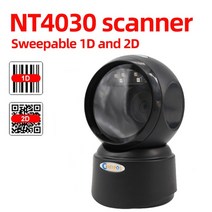 바코드스캔 바코드 2D 택배 마트 스캐너 고속 이미지 플랫폼 데스크탑 1D QR 코드 리더 USB 무지향성, 1.NT4030