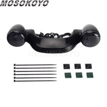 오토바이 헤드라이트 바이크 램프 할리 투어링 스트리트 로드 글라이드 CVO 커스텀 FLHX FLTRU 2010-2021, 한개옵션0