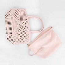 에이치플러스몰 펀칭 토트백 여자 숄더백 크로스백 감각 디자인