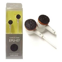마이KIDMALL_미니어처 수제 이어폰 EPU-07 (쿠키) 패션 통화 음악감상 핸드메이드 적업 예쁜 귀여운 초등학생 선물용_MMY키드MAl몰, 별도의_옵션-없음