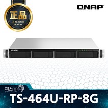큐냅 TS-464U-RP-8G 4베이 랙마운트 NAS