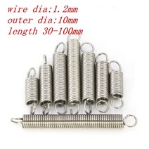 트레일러 스프링 캠핑카 카라반 스프링2pcs 와이어 직경 1.2mm 외경 스틸 179, 1.2x10x90