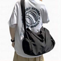 나일론 남성 방수 대용량 여행용 메신저백 크로스백 힙색 빅 사이즈 힙백 힙쌕 MY-6126