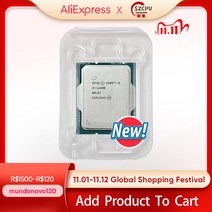Intel Core i5-12400 i5 12400 2.5 GHz 6 코어 12 스레드 CPU 프로세서 10NM L3 = 18M 65W LGA 1700 신규 냉각기 없음