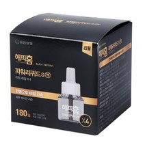해피홈 블랙에디션 파워리퀴드S액 리필 45일 4p, 3개