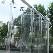 차광막 베란다 비가림막 매직기기 투명 비막이천 천막천 방수 자외선차단 밀폐 타입비막이 커튼가림 비막이 캔버스, C01-1x1m, T01-(폭)0.5직사각형 1.5미터두