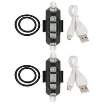 전동킥보드 부품 2pcs 자전거 조명 자전거 미등 방수 스쿠터 경고 빛 밤 안전 LED 플래시 램프 M365 프로, 중국, 01 WHITE_01 CHINA