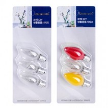 코텍 고추 전구 3p (색상랜덤) (465181), 상세페이지 참조, 상세페이지 참조