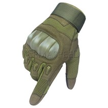남녀공용 터치스크린 오토바이 라이딩 장갑 너클 보호 전체 손가락 장갑 여름, Green+S