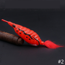 다혜 낚시용품 인섹트 개구리미끼 가물치프로그 개구리프로그 가물치 루어 플로팅 웜 배스낚시 FROG 프로그 루어 민물낚시 탑워터 70mm 15g, #2