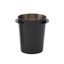 커피템퍼 탬퍼 커피용품 바리스타 도징링 51mm54mm58mm 커피 컵 분말 피더 부품 스테인레스 스틸 ek43 에스프레소 머신 포터 필터 그라인더 도구, 검은 색, 51mm