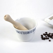 내추럴 미니 도자기 절구통 세트, 미니절구