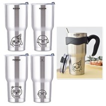 스테인리스 스텐텀블러 기념품 답례품 굿즈제작, 개콘프렌즈 메가진공스텐텀블러, 1개