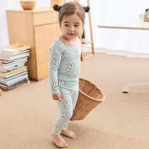 로토토베베 써니딱붙실내복 블루버니