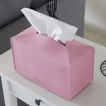 레피나도 모던한 사각 휴지 커버 곽티슈 케이스 미니 각티슈, CTL-핑크티슈커버