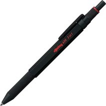 로트 링 멀티 펜 블랙 600 3in1 2164108 rOtring 샤펜 고급 필기구 문방구 독일제 제도 프로용 볼펜 정규, one option, one option